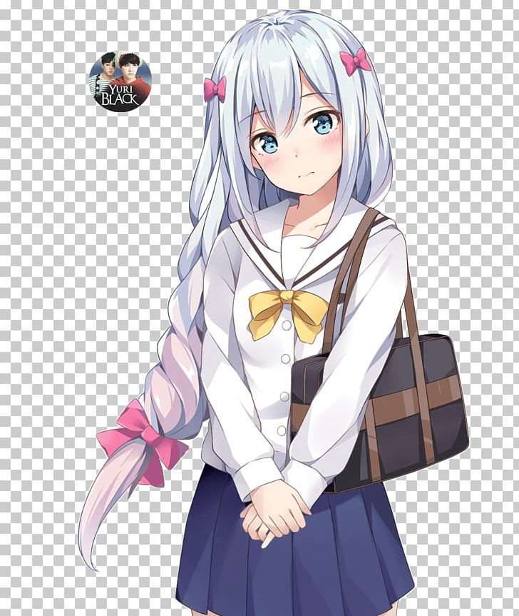 Eromanga Sensei Anime Japanese Destroyer Sagiri Desktop PNG, Clipart, Anime, Art, Black Hair, Brown Hair, Cg Artwork Free PNG Download