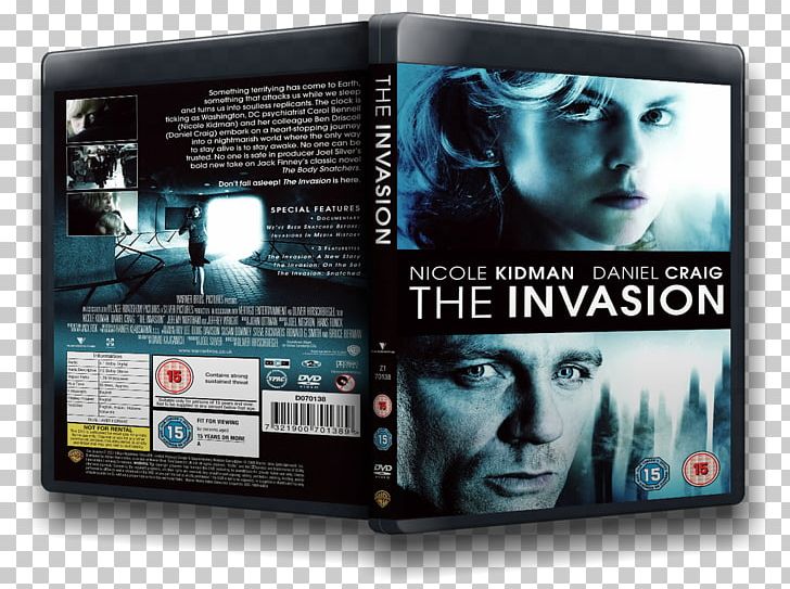 Oliver Hirschbiegel The Invasion Blu-ray Disc DVD Poster PNG, Clipart, Advertising, Bluray Disc, Brand, Display Advertising, Dvd Free PNG Download