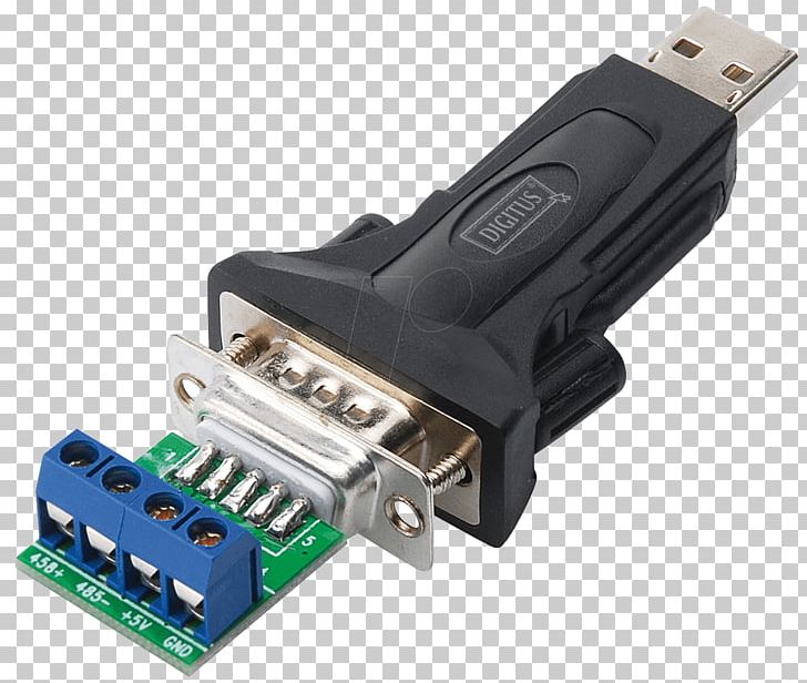 RS-485 USB Adapter Serial Port RS-232 PNG, Clipart, Adapter, Cable, Computer, Electrical Cable, Electrical Connector Free PNG Download