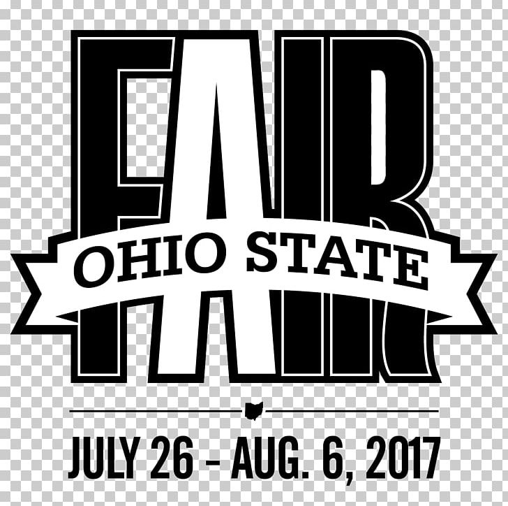 Logo 2017 Ohio State Fair Columbus PNG, Clipart, 2017 Ohio State Fair, Area, Black And White, Brand, Columbus Free PNG Download