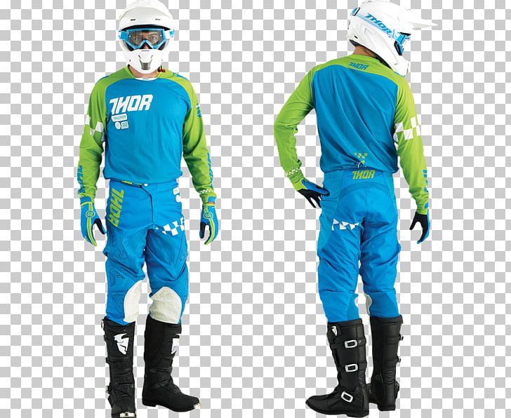 Motocross Blue Uniform Enduro Motorcycle PNG, Clipart, Allterrain Vehicle, Alpinestars, Blue, Clothing, Costume Free PNG Download