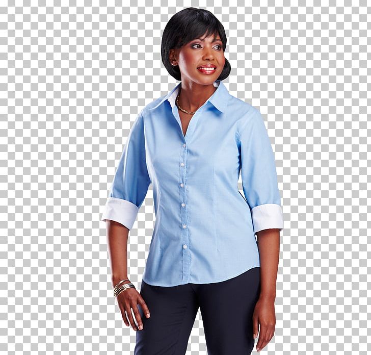 Blouse Dress Shirt Sleeve Shoulder PNG, Clipart, Blouse, Blue, Clothing, Dress Shirt, Neck Free PNG Download