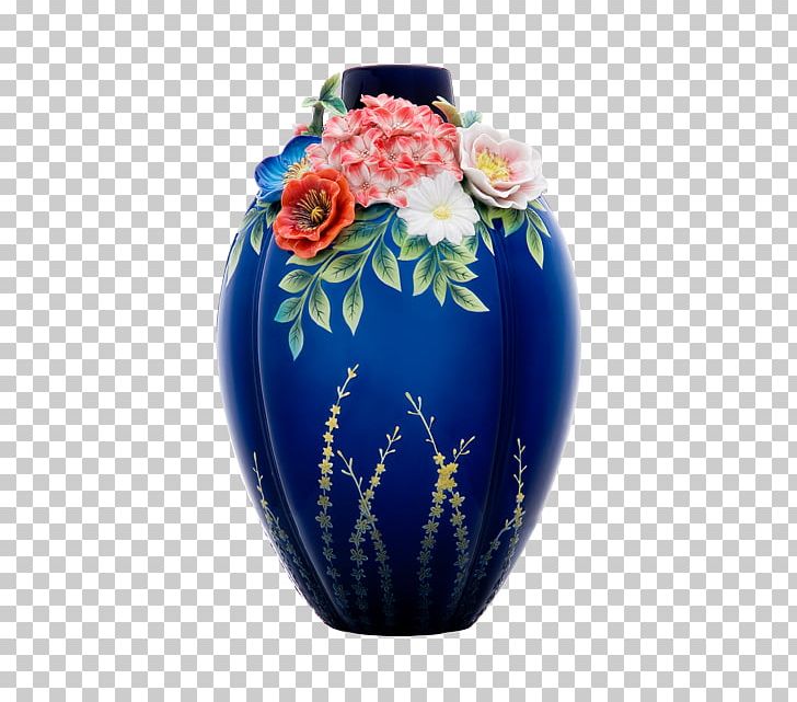 Vase Franz Porcelain Cobalt Blue Urn PNG, Clipart, Art, Artifact, Blue, Cobalt Blue, Flower Free PNG Download