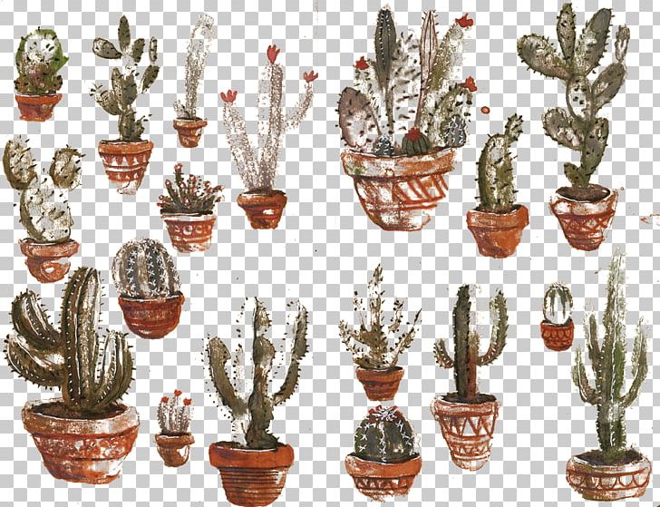 Cactaceae Flowerpot Sketchbook Drawing PNG, Clipart, Artifact, Bonsai, Cactaceae, Cactus, Ceramic Free PNG Download