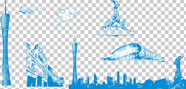 Guangzhou Logo Architecture Building PNG, Clipart, Blue, Building, Building, City, Flag Free PNG Download