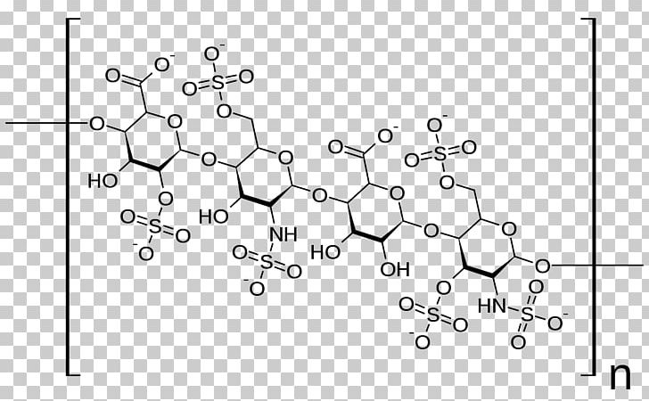 Heparan Sulfate Proteoglycan Polysaccharide Tissue PNG, Clipart, Angle, Area, Auto Part, Black And White, Cell Free PNG Download