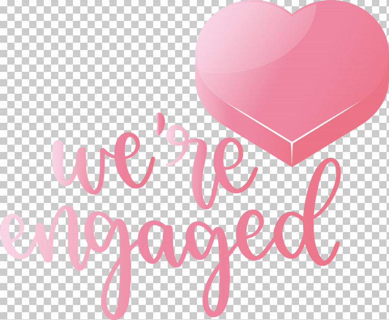 We Are Engaged Love PNG, Clipart, Heart, Logo, Love, Meter, Valentines Day Free PNG Download