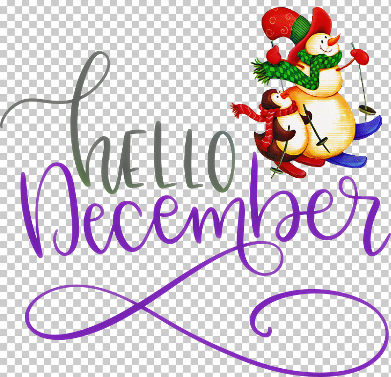 Hello December Winter December PNG, Clipart, Birth Flower, Christmas Day, December, Floral Design, Flower Free PNG Download