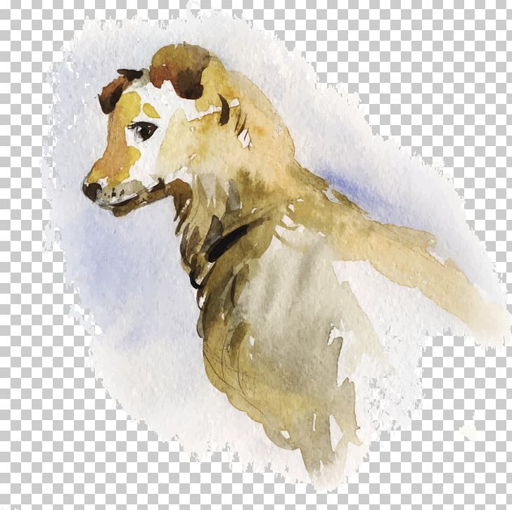 Dog Watercolor Painting Portrait Illustration PNG, Clipart, Animal, Animals, Big Cats, Carnivoran, Cat Like Mammal Free PNG Download