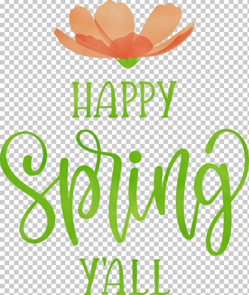 Floral Design PNG, Clipart, Cut Flowers, Floral Design, Happy Spring, Leaf, Logo Free PNG Download