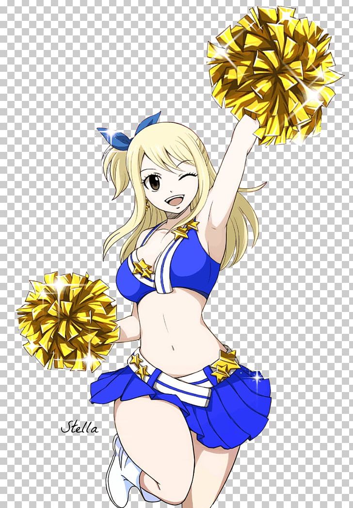 Lucy Heartfilia Anime Fairy Tail Drawing PNG, Clipart, Anime, Art, Cartoon, Character, Cheerleading Uniform Free PNG Download
