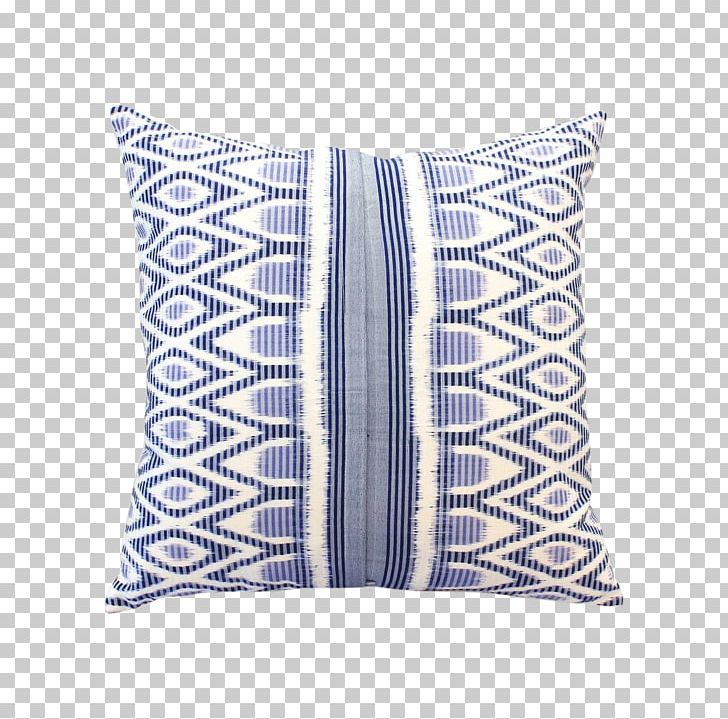 Throw Pillows Cushion Ikat Weaving PNG, Clipart, Azul, Bali, Batik, Blue, British Malaya Free PNG Download