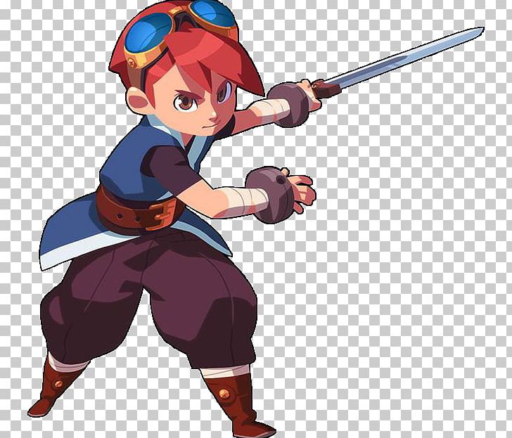 Evoland 2 Character Video Game EarthBound PNG, Clipart, Anime, Baseball Equipment, Character, Cold Weapon, Download Free PNG Download