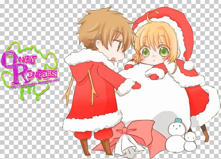 Sakura Kinomoto Syaoran Li Tomoyo Daidouji Cardcaptor Sakura Christmas PNG, Clipart, Anime, Cardcaptor Sakura, Cartoon, Chibi, Child Free PNG Download