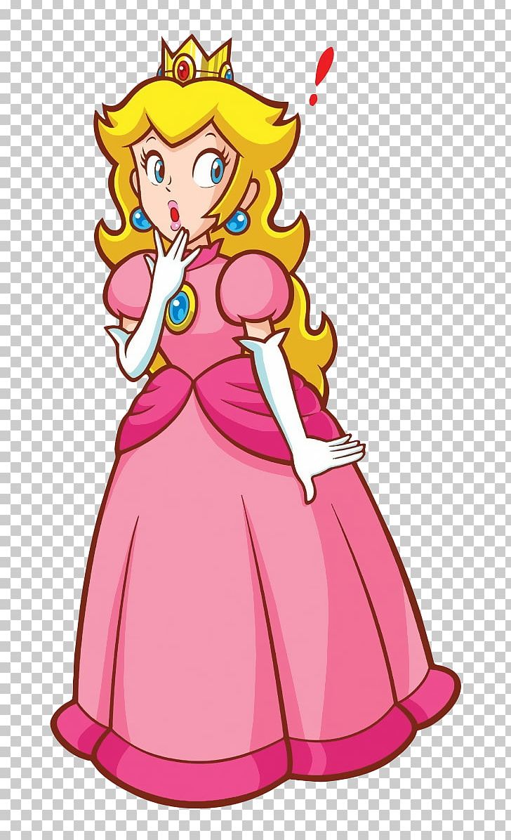 Super Princess Peach Super Mario Bros. PNG, Clipart, Bowser, Clothing, Costume Design, Fictional Character, Flower Free PNG Download