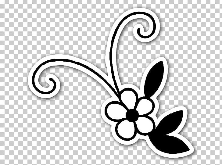 Butterfly Flower Black And White PNG, Clipart, Black, Black And White, Blue, Body Jewelry, Butterfly Free PNG Download