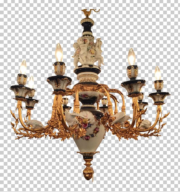 Chandelier Meissen Porcelain Blue And White Pottery Cobalt Blue PNG, Clipart, Blue And White Pottery, Brass, Candelabra, Capodimonte Porcelain, Ceiling Free PNG Download