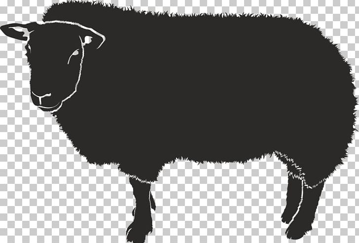 Sheep Silhouette PNG, Clipart, Animals, Autocad Dxf, Black And White, Cattle Like Mammal, Clip Art Free PNG Download