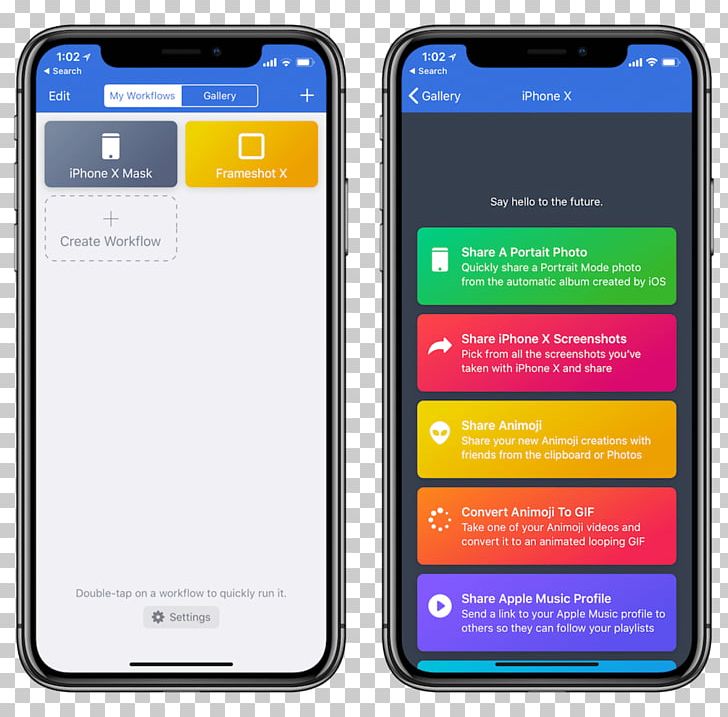 IPhone X IOS 11 Workflow Apple PNG, Clipart, Android, Apple, App Store, Brand, Communication Device Free PNG Download
