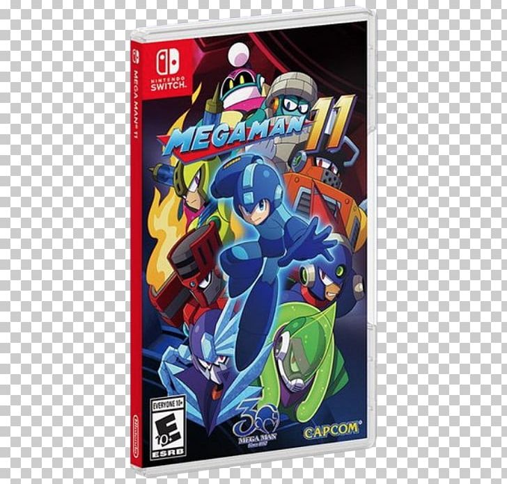 Mega Man 11 Nintendo Switch Dr. Wily Video Game Capcom PNG, Clipart, Action Figure, Amiibo, Capcom, Dr Wily, Eb Games Free PNG Download