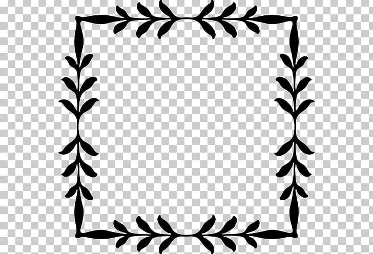 Twig Leaf Black And White PNG, Clipart, Art, Artwork, Black, Border, Branch Free PNG Download