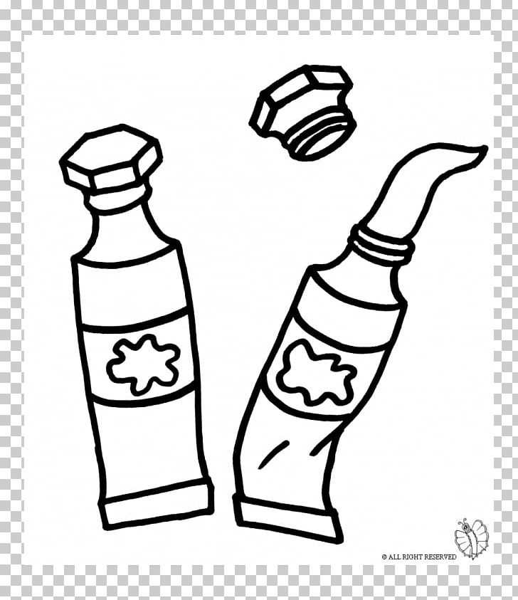 Drawing Tempera Paintbrush Animated Cartoon Coloring Book PNG, Clipart, Animated Cartoon, Art, Black And White, Cartoon, Color Free PNG Download