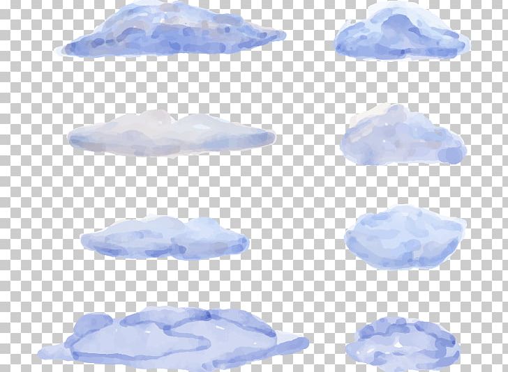 Watercolor Painting Cloud PNG, Clipart, Blue, Cartoon Cloud, Clouds, Clouds Vector, Color Free PNG Download