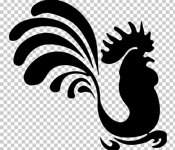 Chicken Rooster Silhouette PNG, Clipart, Animals, Bird, Chicken, Drawing, Fictional Character Free PNG Download
