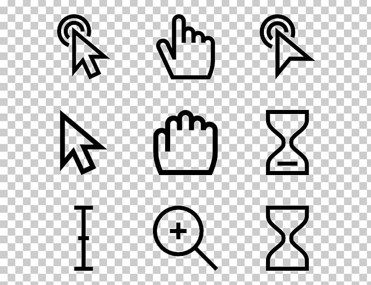 Computer Mouse Pointer Cursor Computer Icons PNG, Clipart, Angle, Area, Arrow, Black, Black And White Free PNG Download