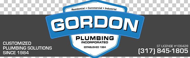 Gordon Plumbing PNG, Clipart, Advertising, Blue, Brand, Contractor, General Contractor Free PNG Download