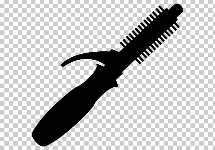 Hair Iron Hair Roller Hair Dryers Hairstyle PNG, Clipart, Beauty Parlour, Black And White, Brush, Cold Weapon, Computer Icons Free PNG Download