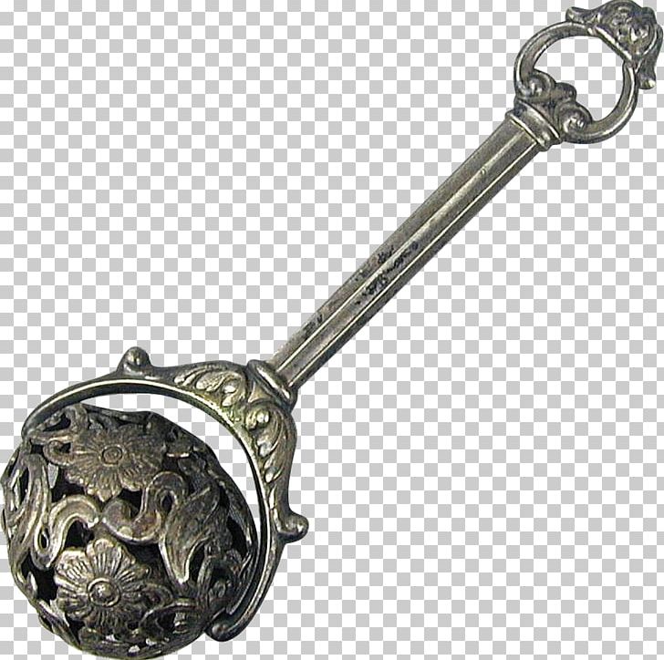 Silver Baby Rattle Infant Toy PNG, Clipart, Antique, Baby Rattle, Bell, Body Jewelry, Brass Free PNG Download