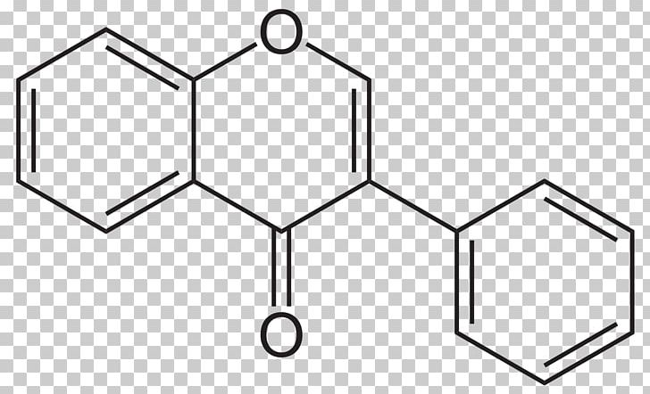 Isoflavones Flavonoid 6-Hydroxyflavone Derivative PNG, Clipart, Angle, Area, Benzopyran, Black And White, Chemical Compound Free PNG Download