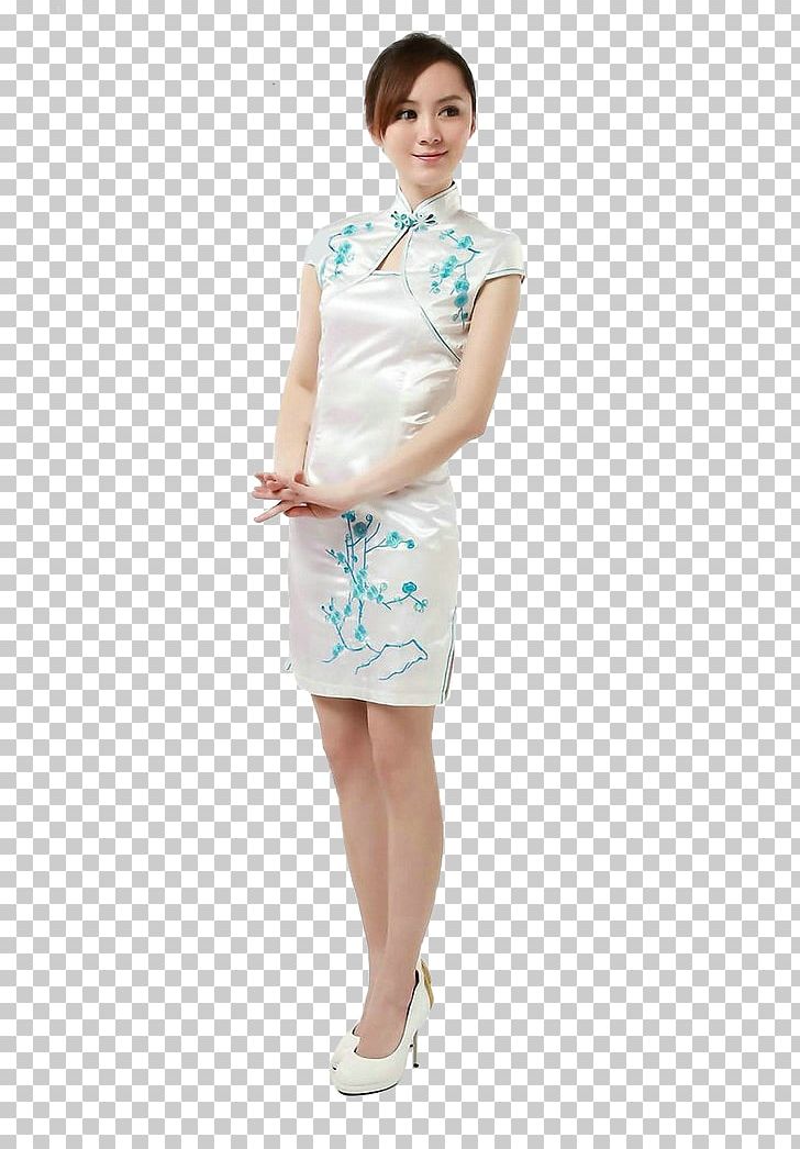 Dress Cheongsam Sleeve Shoulder PNG, Clipart, Aqua, Cheongsam, Clothing, Cocktail Dress, Day Dress Free PNG Download