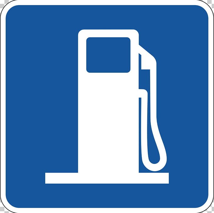 Filling Station Traffic Sign Fuel Dispenser Gasoline Road PNG, Clipart, Area, Blue, Brand, Compressed Natural Gas, Decal Free PNG Download