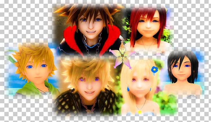 Kairi Sora Kingdom Hearts Digital Art Photomontage PNG, Clipart, Adobe Photoshop Express, Brown Hair, Child, Computer Wallpaper, Digital Art Free PNG Download
