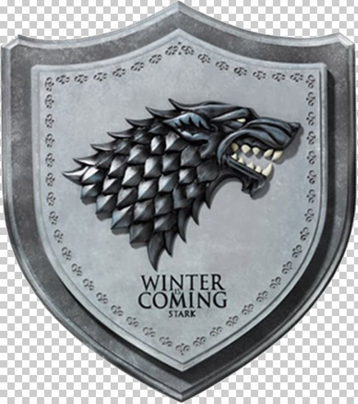 House Stark A Game Of Thrones Eddard Stark Winter Is Coming House Targaryen PNG, Clipart, Badge, Crest, Dire Wolf, Eddard Stark, Emblem Free PNG Download
