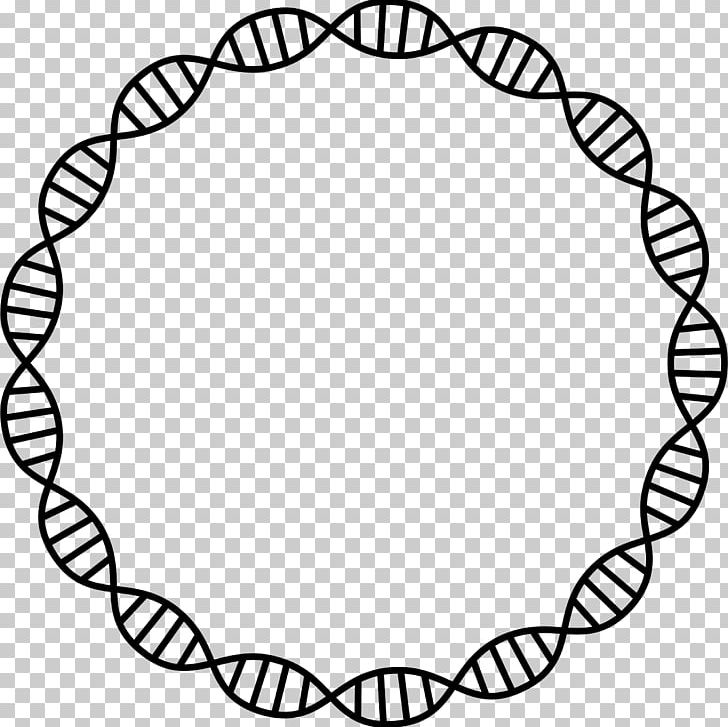 DNA Nucleic Acid Double Helix Cell PNG, Clipart, Area, Black, Black And White, Cell, Circle Free PNG Download