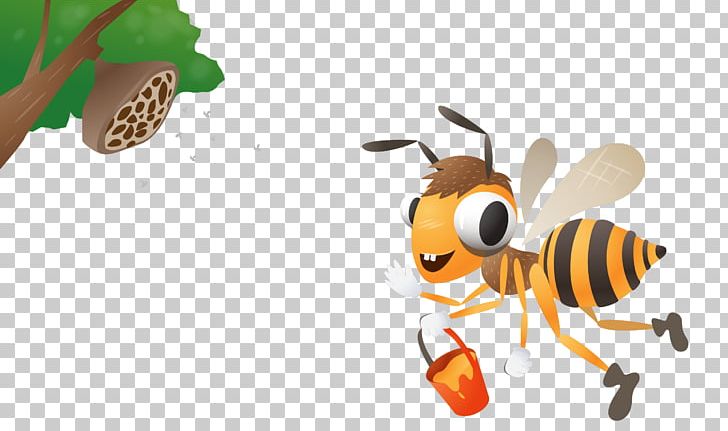 Apidae Honeycomb Honey Bee PNG, Clipart, Beehive, Bee Vector, Biology, Cartoon Character, Cartoon Cloud Free PNG Download