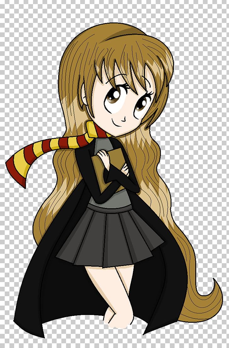 Cartoon Hermione Granger Comics Black Hair Drawing PNG, Clipart,  Free PNG Download
