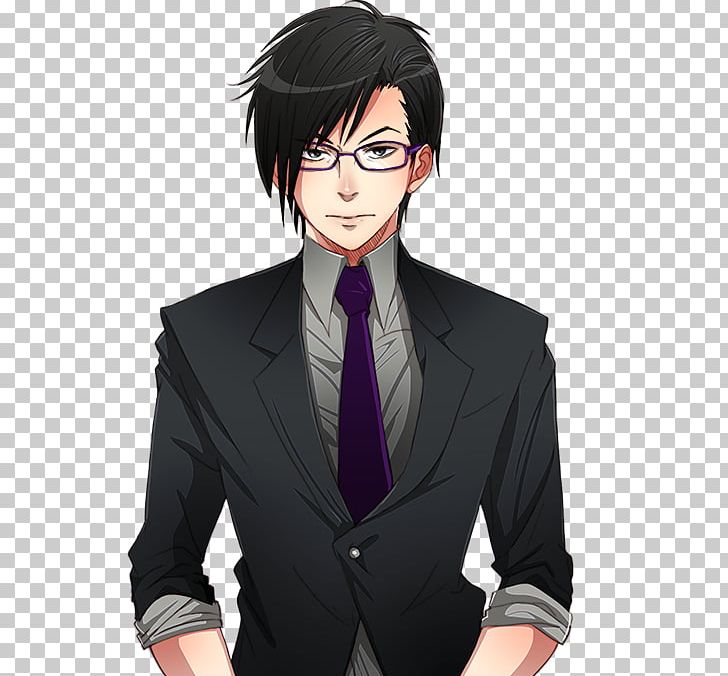 Black Hair Glasses Mangaka Brown Hair Anime Png Clipart Anime