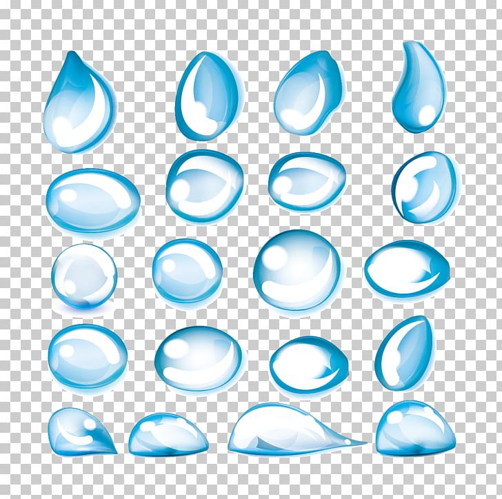 Water Drop Blue PNG, Clipart, Aqua, Azure, Blue, Body Jewelry, Circle Free PNG Download