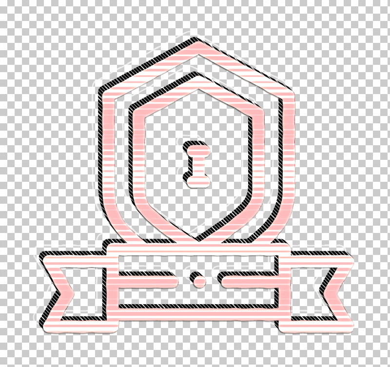 Shield Icon Ribbon Icon Winning Icon PNG, Clipart, Geometry, Line, M, Mathematics, Meter Free PNG Download