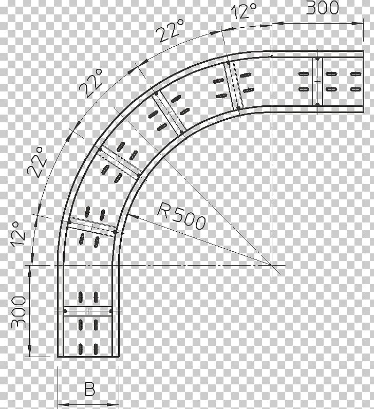 Cable Tray Bend Radius Electrical Cable Optical Fiber Cable PNG, Clipart, Angle, Area, Bend Radius, Black And White, Cable Tray Free PNG Download