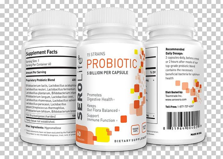 Dietary Supplement Probiotic Capsule Immune System Serovera PNG, Clipart, Bacteria, Beneficial Organism, Brand, Capsule, Diet Free PNG Download