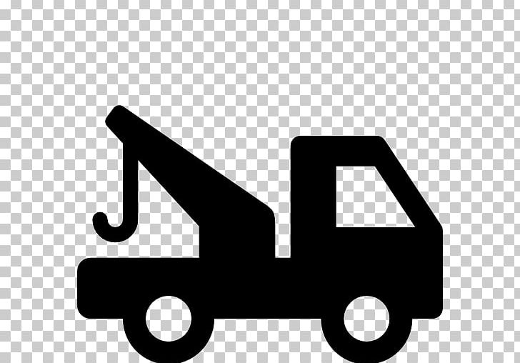 Car Tow Truck Towing Computer Icons PNG, Clipart, Angle, Area, Automobile Repair Shop, Black And White, Brand Free PNG Download