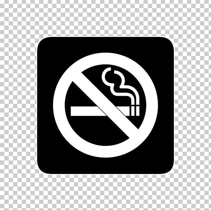 Smoking Ban Sign Tobacco Smoking PNG, Clipart, Black And White, Brand, Cigarette, Computer Icons, Emblem Free PNG Download