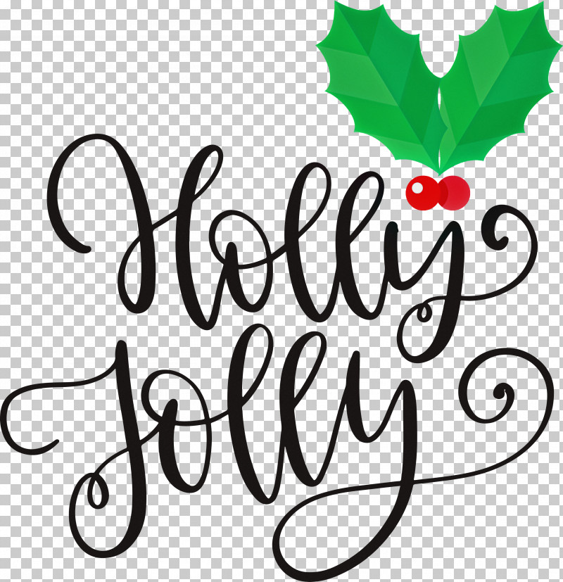Holly Jolly Christmas PNG, Clipart, Calligraphy, Christmas, Christmas Archives, Cricut, Data Free PNG Download