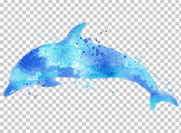 Paper Dolphin Drawing Watercolor Painting PNG, Clipart, Animals, Architectural Drawing, Art, Beautiful, Blue Free PNG Download