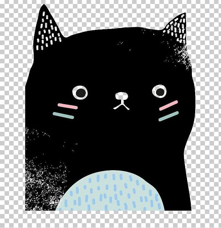 Cat Drawing Illustration PNG, Clipart, Animals, Art, Black, Black Hair, Black White Free PNG Download